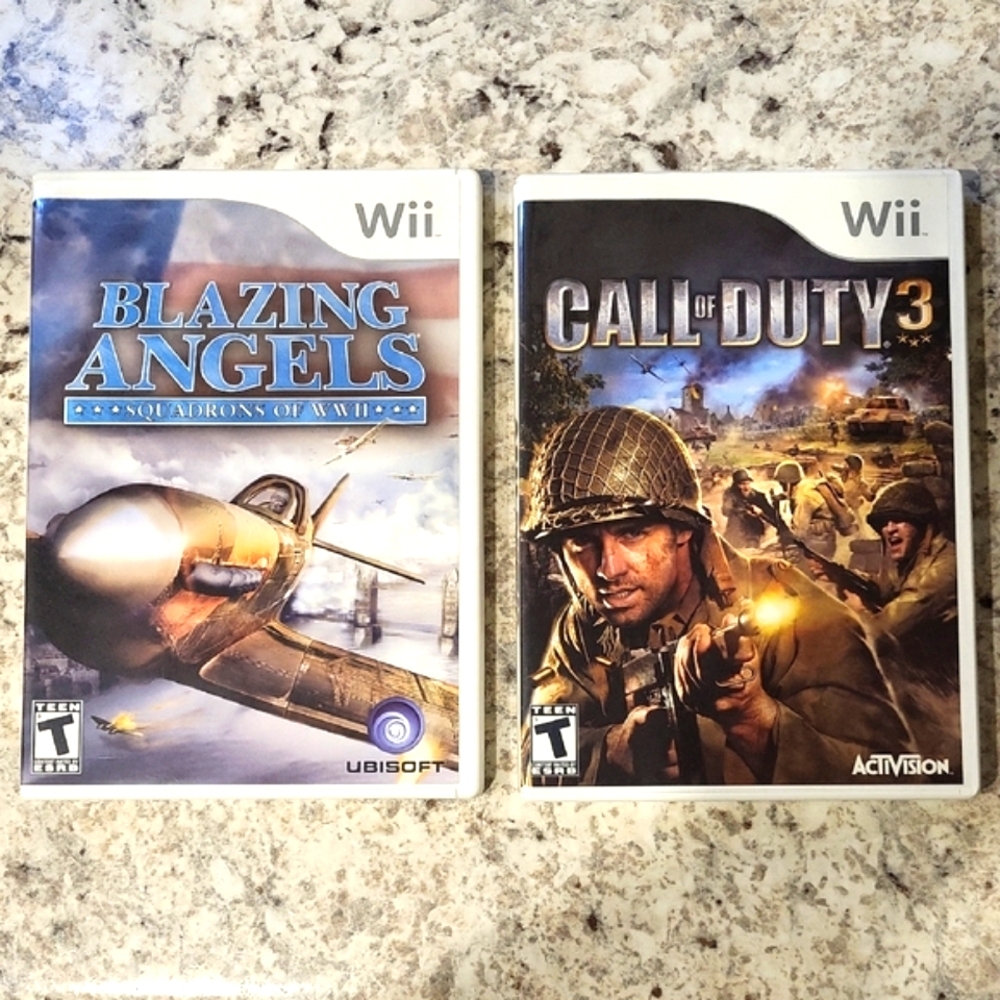 Call of Duty 3 and Blazing Angels: Squadrons of WWII for Wii Bundle
